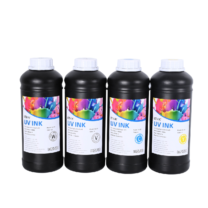 UV-LED soft ink is suitable for Epson print head to print PVC TPU