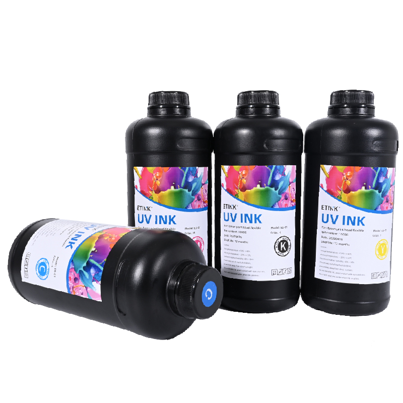 UV-LED soft ink is suitable for Epson print head to print leather