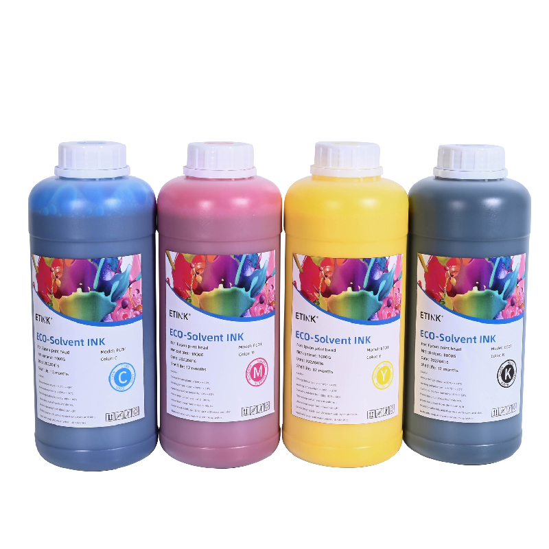 Eco-solvent ink is suitable for Epson print head outdoor photo printing